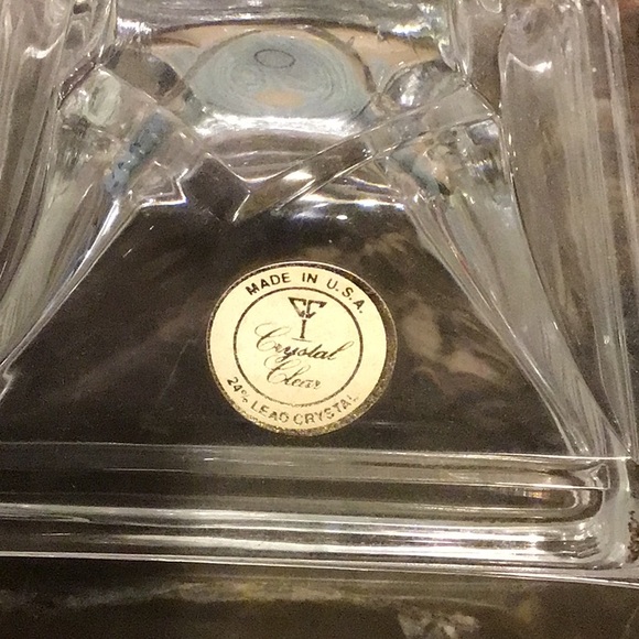 Crystal Glass Candle Sticks - Picture 2 of 6